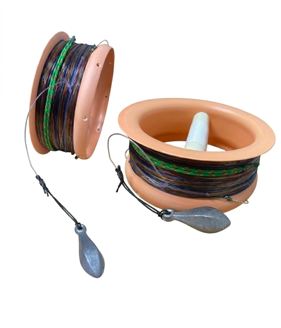 BOLEADOR PARA MUELLE 100MT NYLON #0.60 PLOMO 2OZ